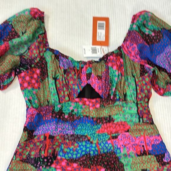 Rhode Clara Enchanted Woods Mini Dress NWT Size 6 - Picture 5 of 15
